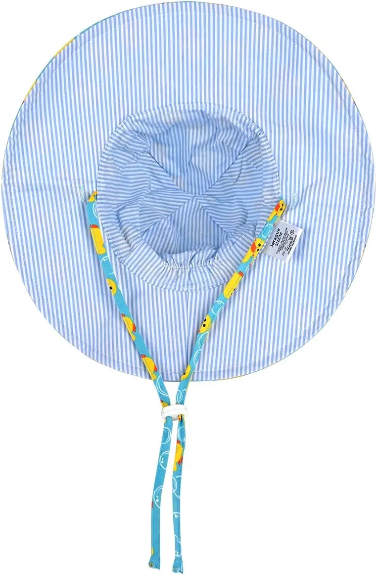 2 Pack Baby Sun Hat for Boys and Girls,Toddler Kids Summer Wide Brim Hats for Outdoor Outdoor Anti-UV