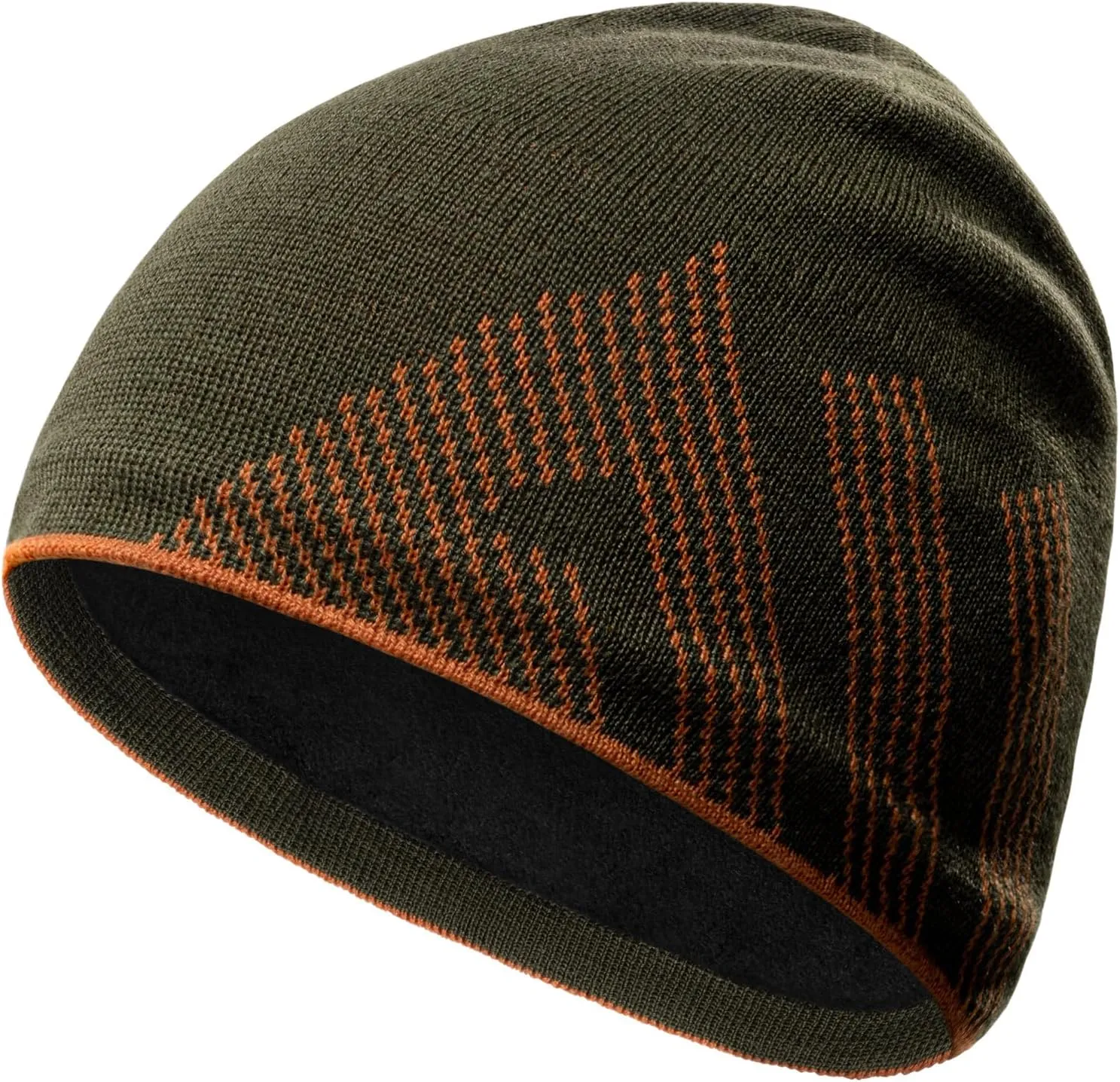 AONIJIE Merino Wool Knit Short Brim Knitted Hat for Men Women Protect Ear Warm Beanie Visor for Fall Winter Daily Headwear