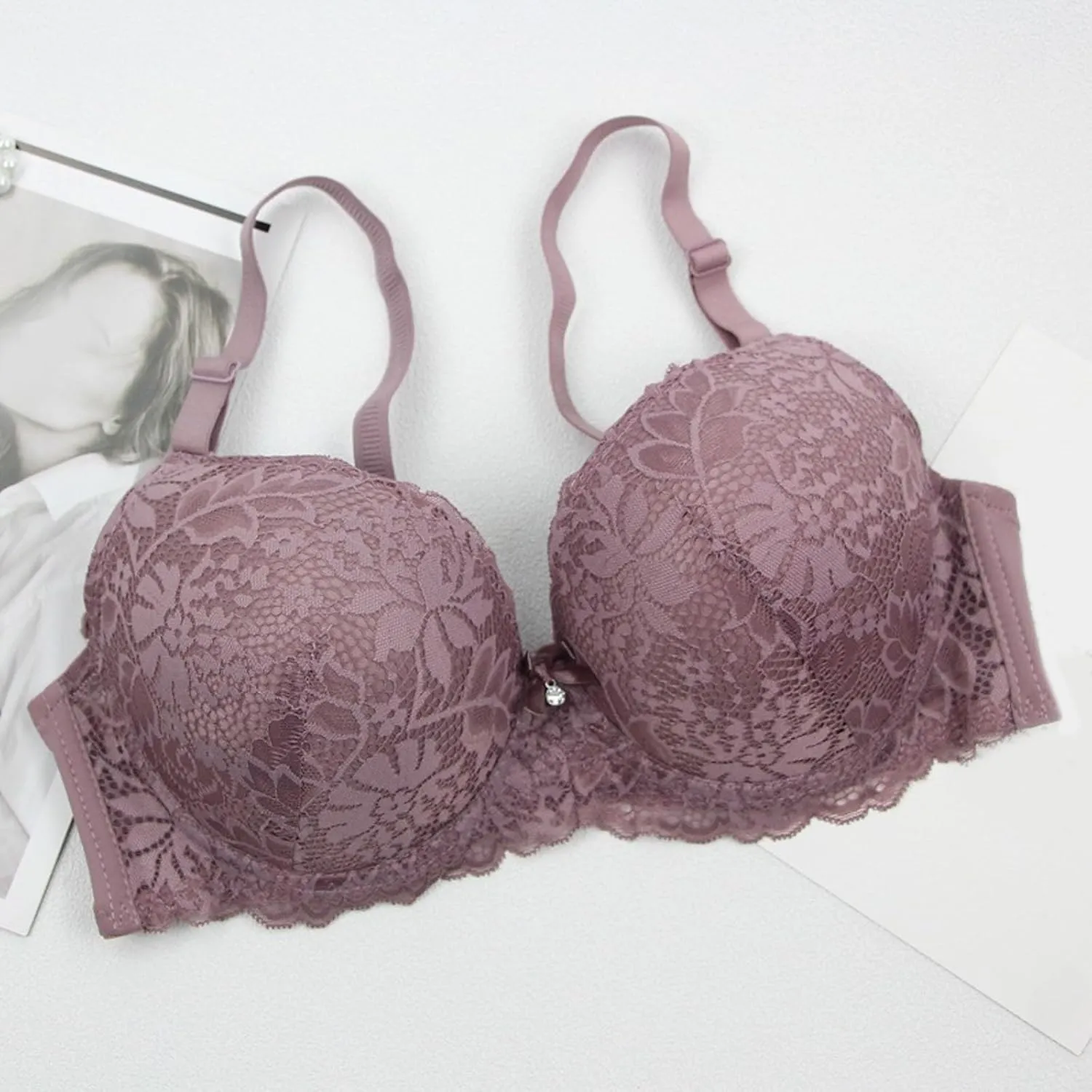 Bra for Women Wireless Bra Fitness Yoga Everyday Bras Padded T-Shirt Bras Bralettes