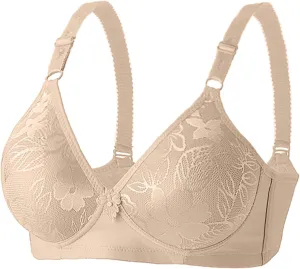 Bras for Women No Underwire Full Support Seamless Wireless Everyday Bras Plus Size Bra Comfortable Push up Bra