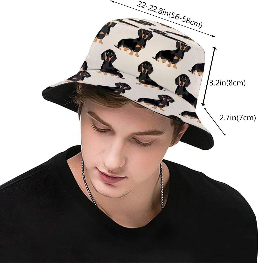 Bucket Sun Hat for Men Women, UV Sun Protection Wide Brim Hats Packable Summer Travel Boonie Cap