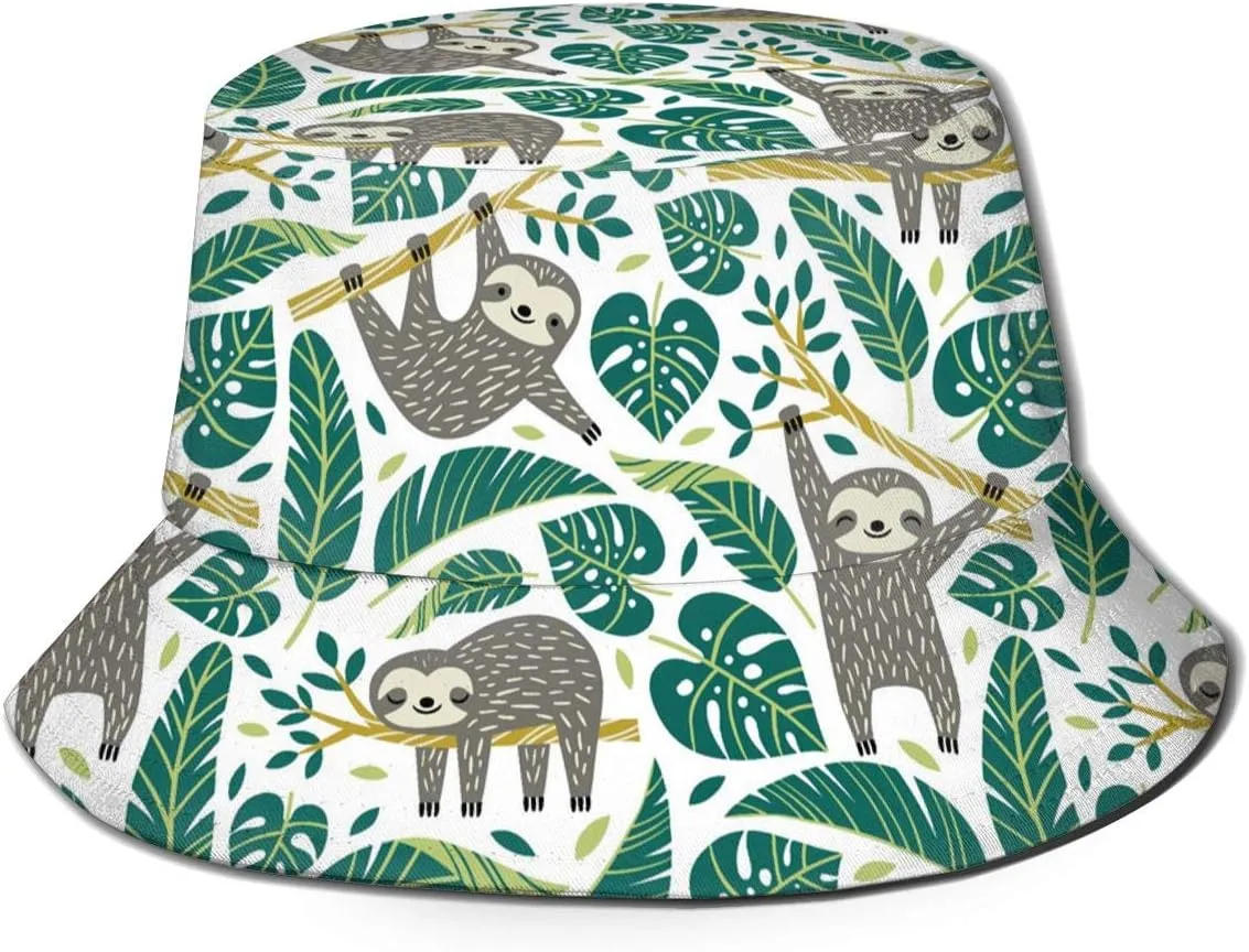 Bucket Sun Hat for Men Women, UV Sun Protection Wide Brim Hats Packable Summer Travel Boonie Cap