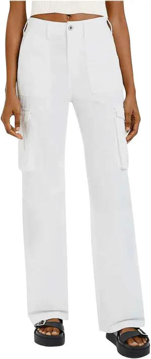 Cargo Pants for Women High Waist Multi Pocket Y2K Streetwear Combat Military Work Trousers