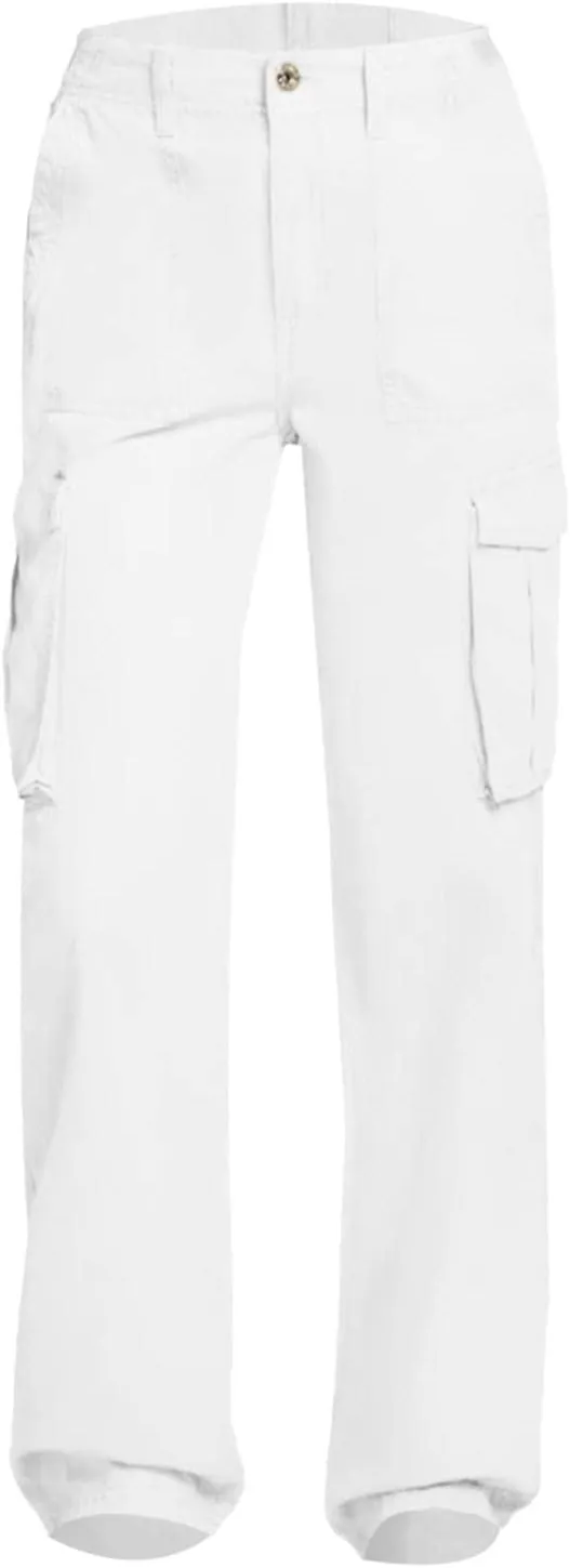 Cargo Pants for Women High Waist Multi Pocket Y2K Streetwear Combat Military Work Trousers
