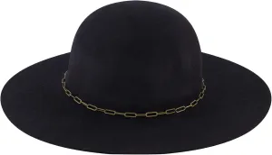 Christian Siriano New York Fedora Hat, Women's Wool Felt Wide Brim Sun Hat, One Size