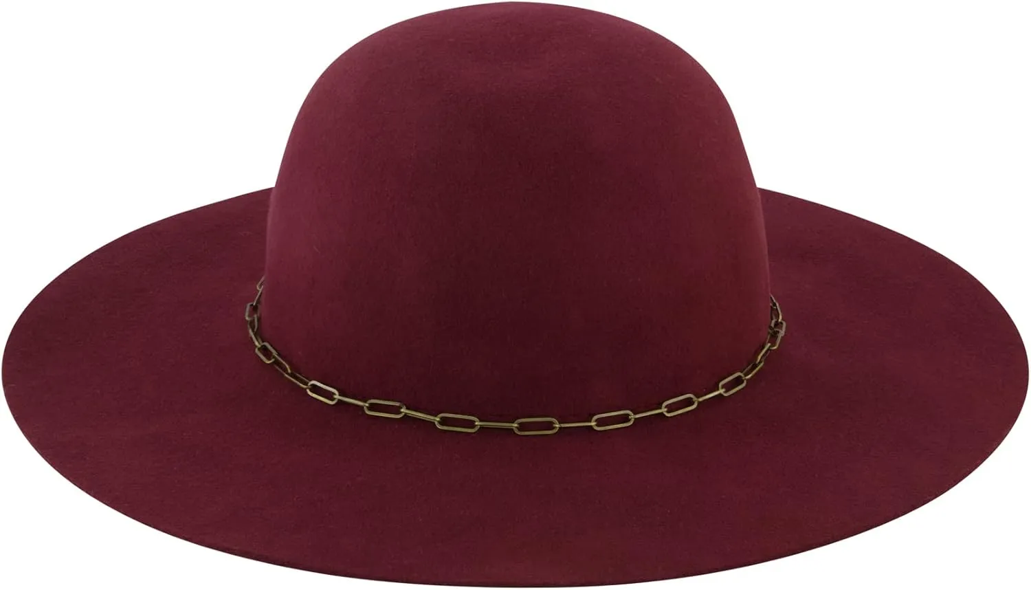 Christian Siriano New York Fedora Hat, Women's Wool Felt Wide Brim Sun Hat, One Size