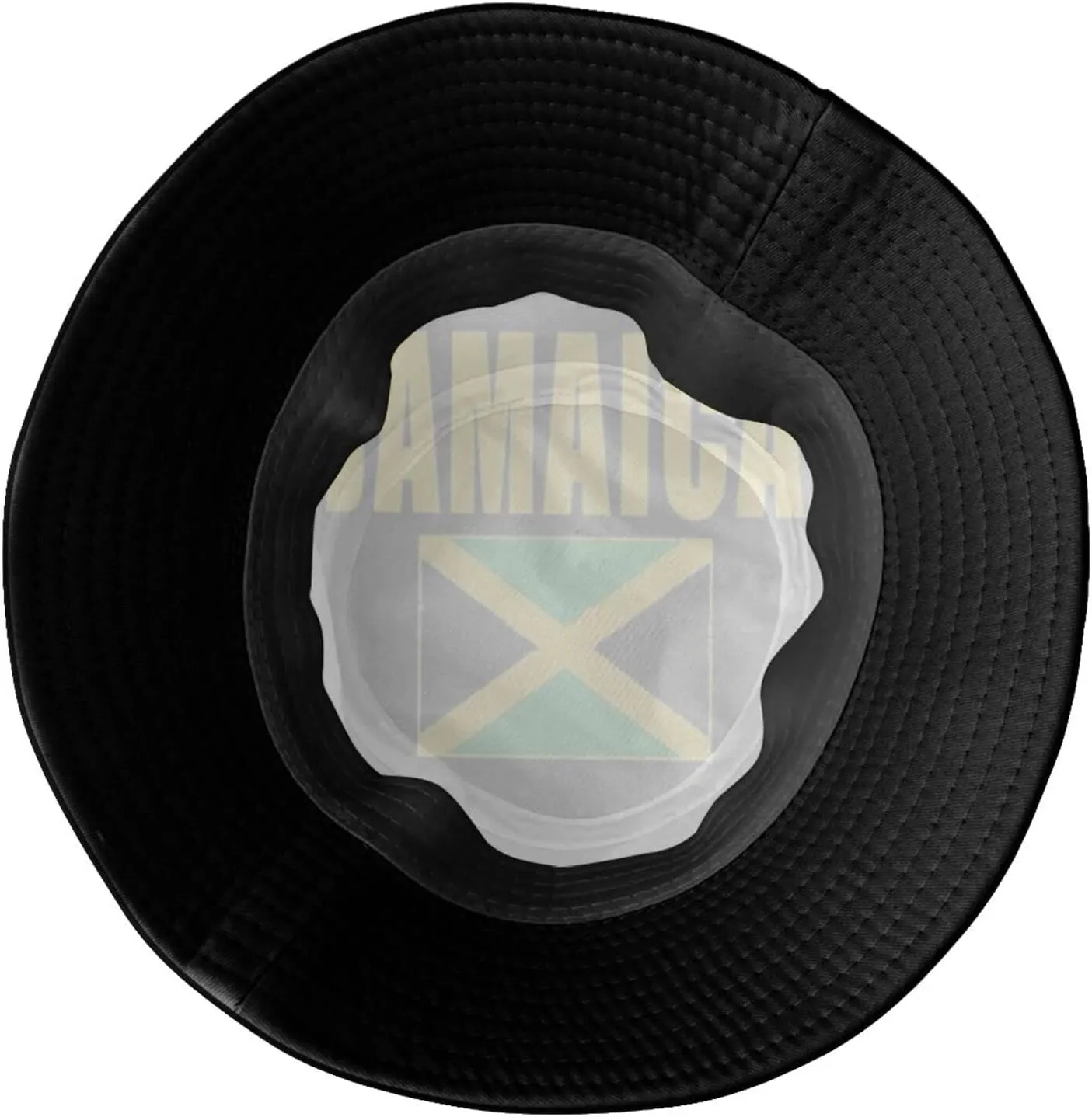 Cute Jamaica Flag Bucket Hat Packable Wide Brim Hats UV Protection Sun Hat Outdoor Jamaican Hats for Men Women