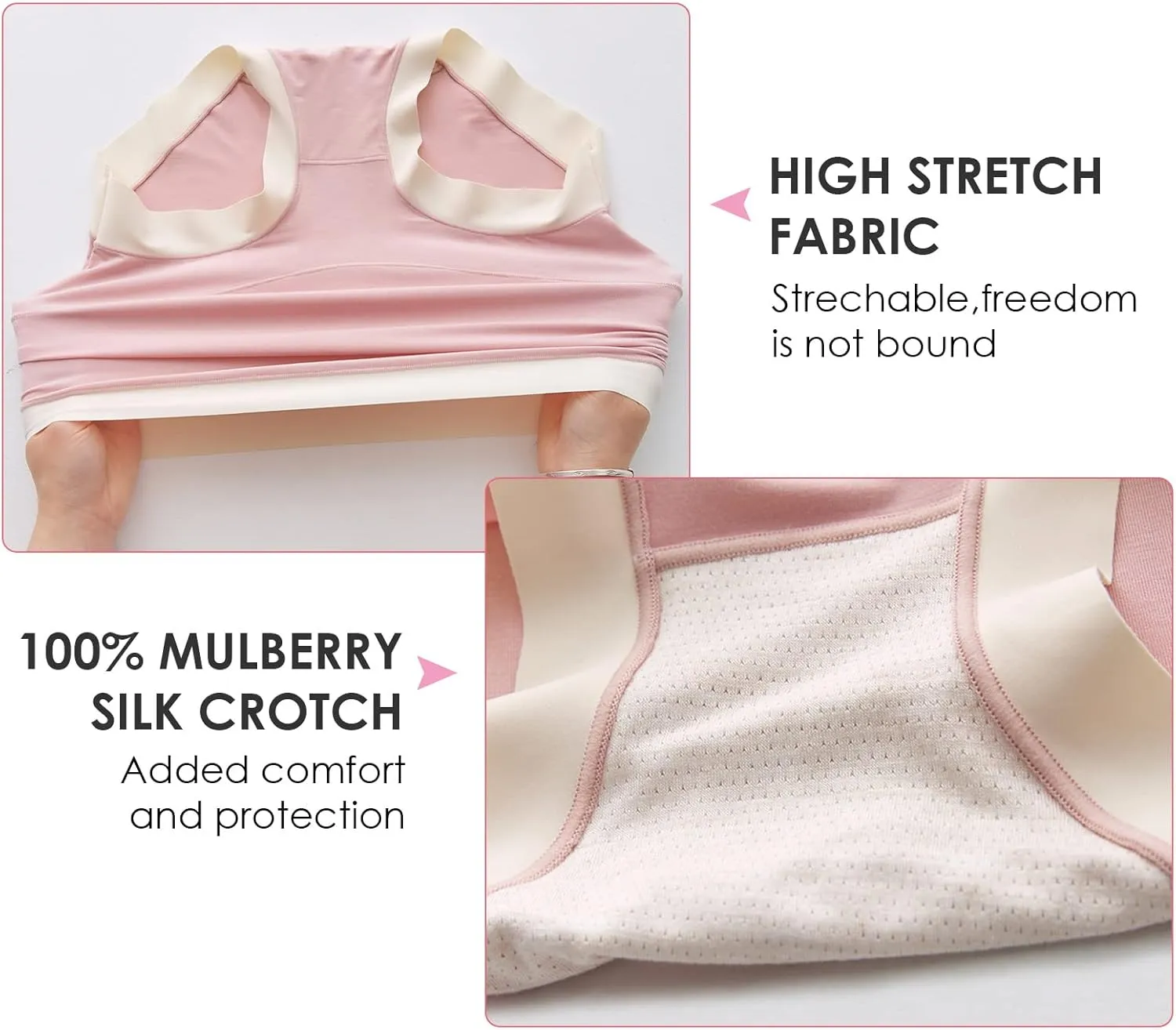 FEOYA High Waist Belly Support Maternity Underwear for Pregnancy Panties Over Bump Plus Size Pregnant Underpants 3X