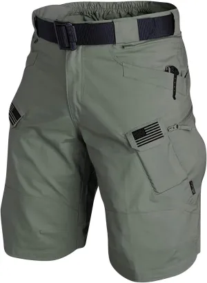 FONMA Mens Cargo Shorts 2025 Summer Outdoor Tactical Shorts Solid/Patriotic Printed Military Pants with Multi Pockets