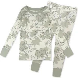 HonestBaby Baby, Toddler and Kids' 100% Organic Cotton Classics 2-Piece Pajamas