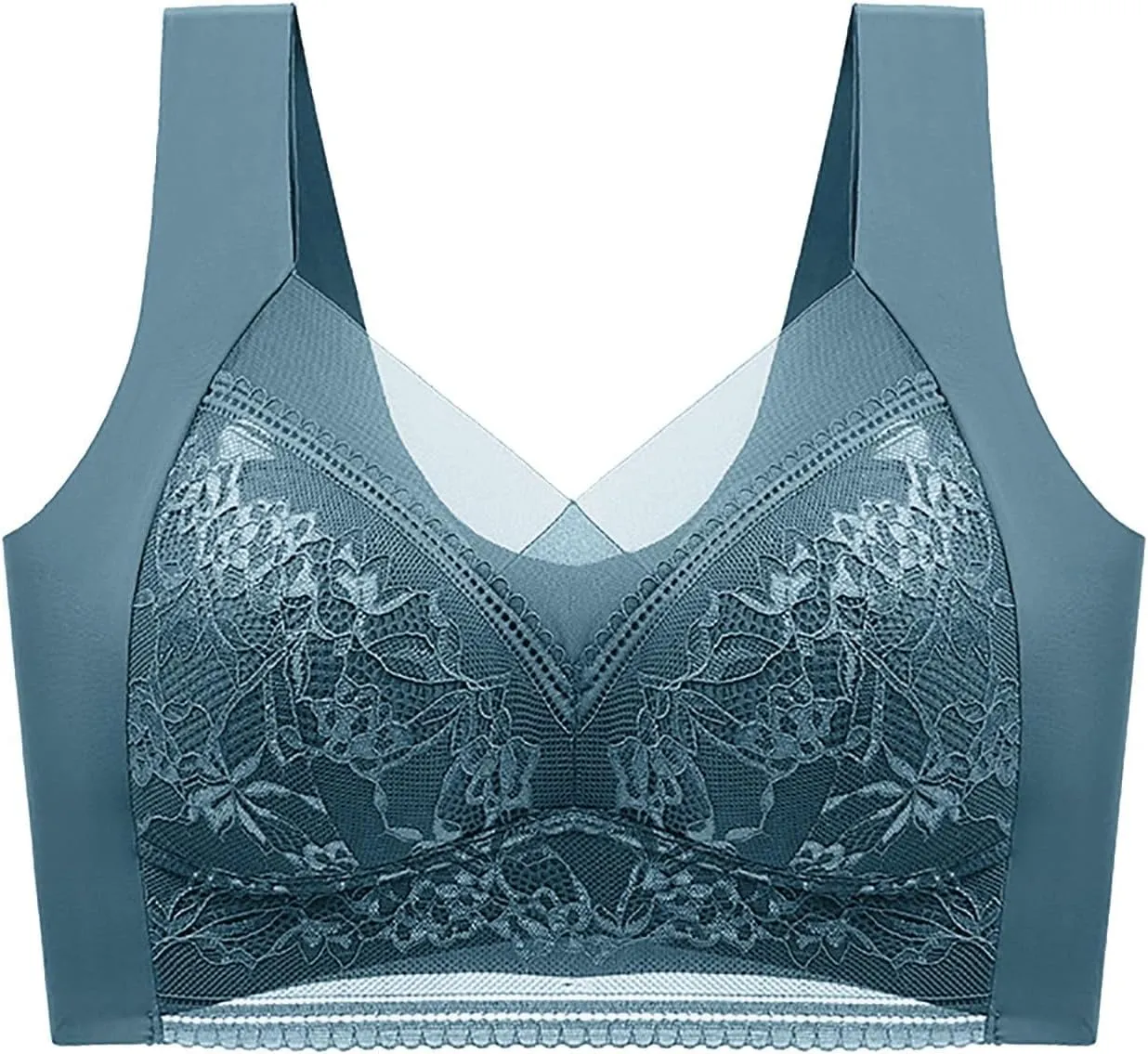 Ice Silk Seamless Beauty Back Bra Comfortable Everyday Bras Seamless Wireless Full Coverage Support Yoga Bras 2025
