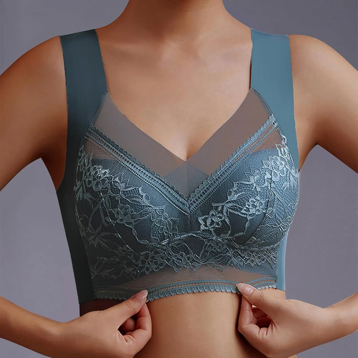 Ice Silk Seamless Beauty Back Bra Comfortable Everyday Bras Seamless Wireless Full Coverage Support Yoga Bras 2025