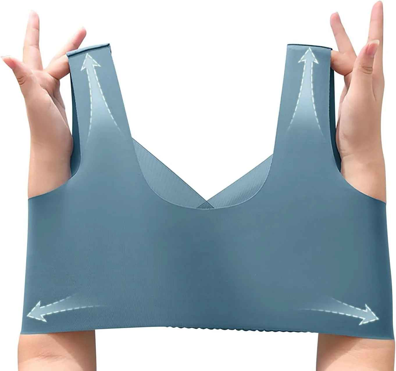 Ice Silk Seamless Beauty Back Bra Comfortable Everyday Bras Seamless Wireless Full Coverage Support Yoga Bras 2025