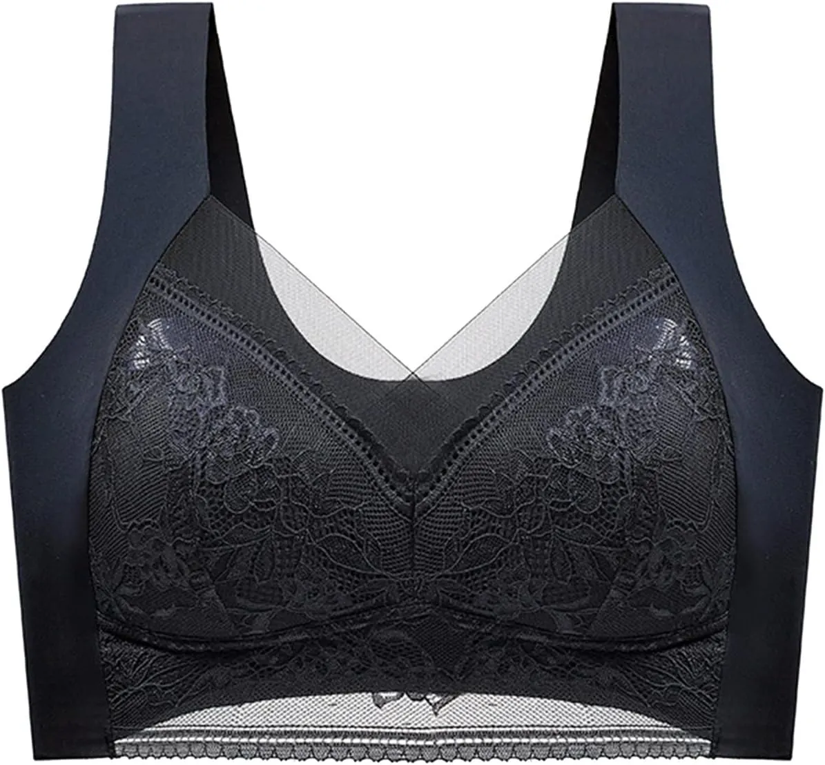 Ice Silk Seamless Beauty Back Bra Comfortable Everyday Bras Seamless Wireless Full Coverage Support Yoga Bras 2025