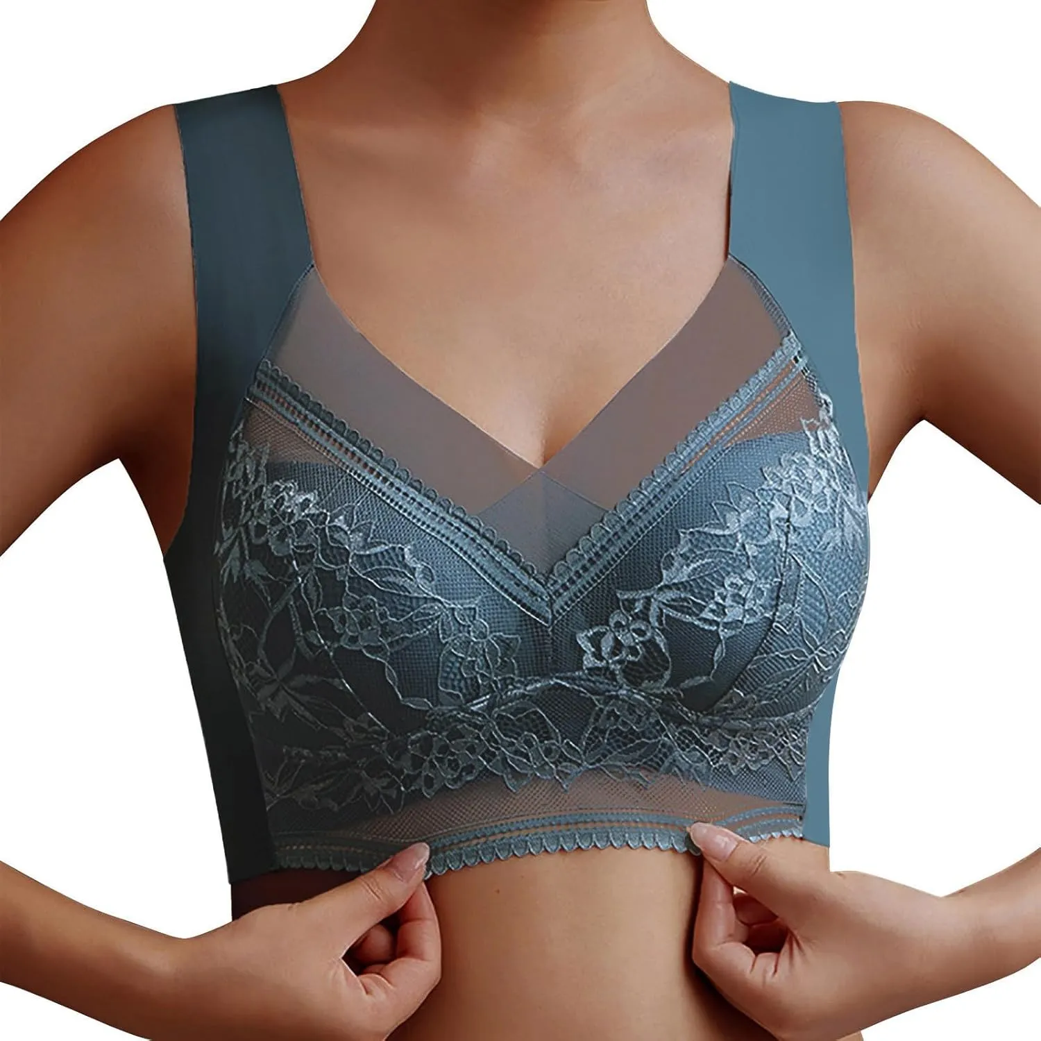 Ice Silk Seamless Beauty Back Bra Comfortable Everyday Bras Seamless Wireless Full Coverage Support Yoga Bras 2025