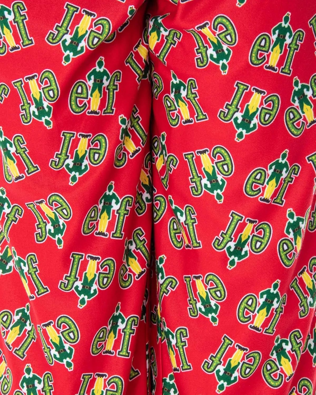 INTIMO Elf The Movie Boys' Buddy I Like Smiling, Smiling's My Favorite Raglan Shirt And Pants 2 Piece Pajama Set