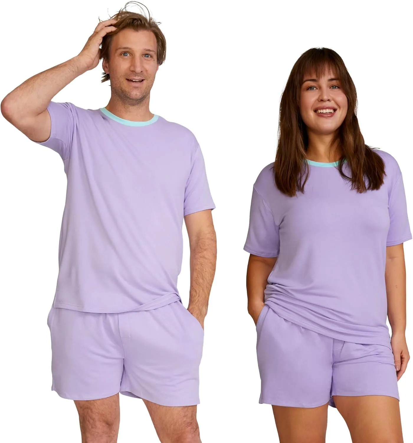 Jambys Boxers With Pockets | House Shorts Unisex Lounge and Sleep Shorts for Women and Men, Multi-Use Pajama Shorts