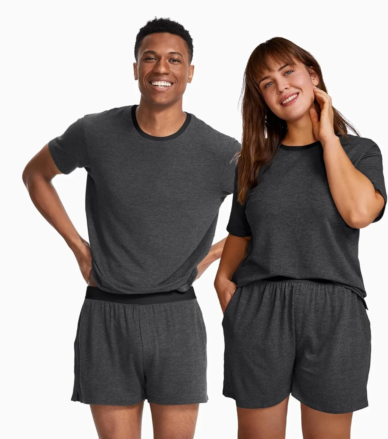Jambys Boxers With Pockets | House Shorts Unisex Lounge and Sleep Shorts for Women and Men, Multi-Use Pajama Shorts
