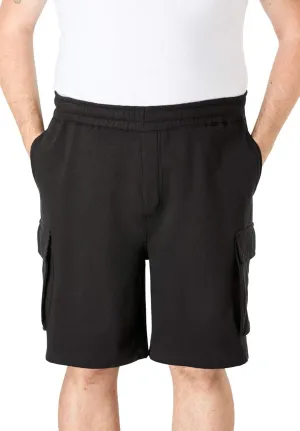 KingSize Men's Big & Tall 10" Fleece Cargo Shorts