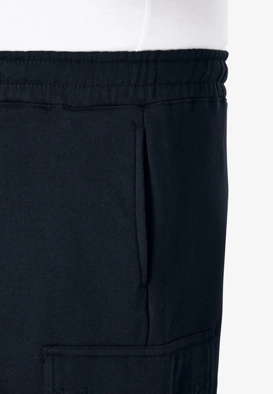 KingSize Men's Big & Tall 10" Fleece Cargo Shorts