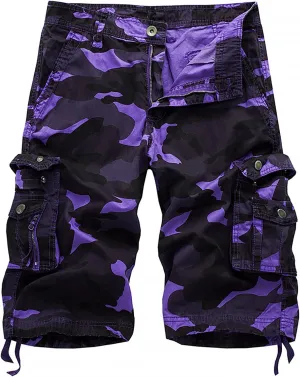 LCMTWX Men Shorts Casual Shorts Multi Pocket Comfortable Lightweight Casual Fashion Sports Shorts Men's Big and Tall Shorts
