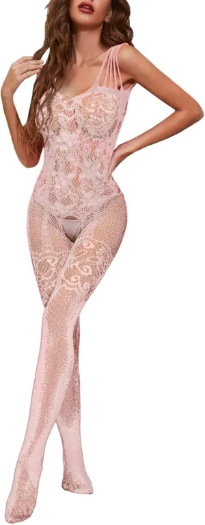 Lingerie for Women Nightclub Bar Women Back Criss-Cross Straps Lingerie Sexy Christmas Dress Red Satin