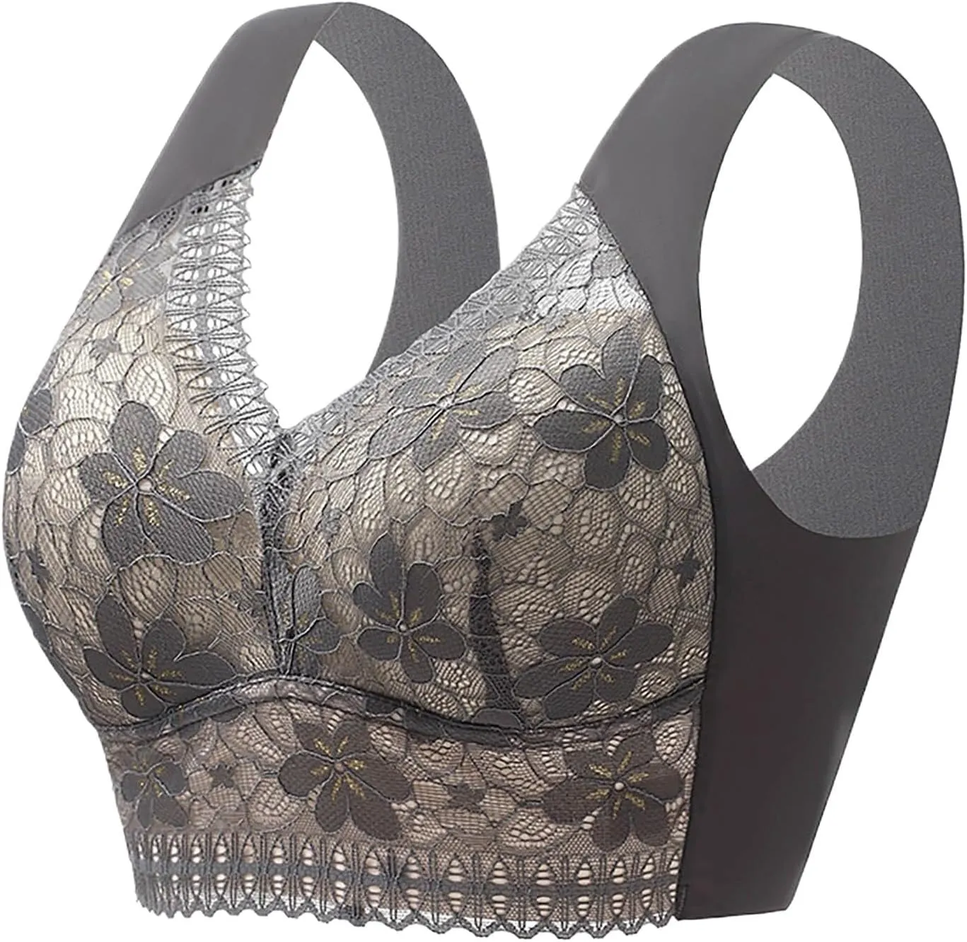 Lysine Charm Bras, Bra - Seamless Sexy Push up Wireless Bra Comfort Full Coverage Bra Everyday Bra