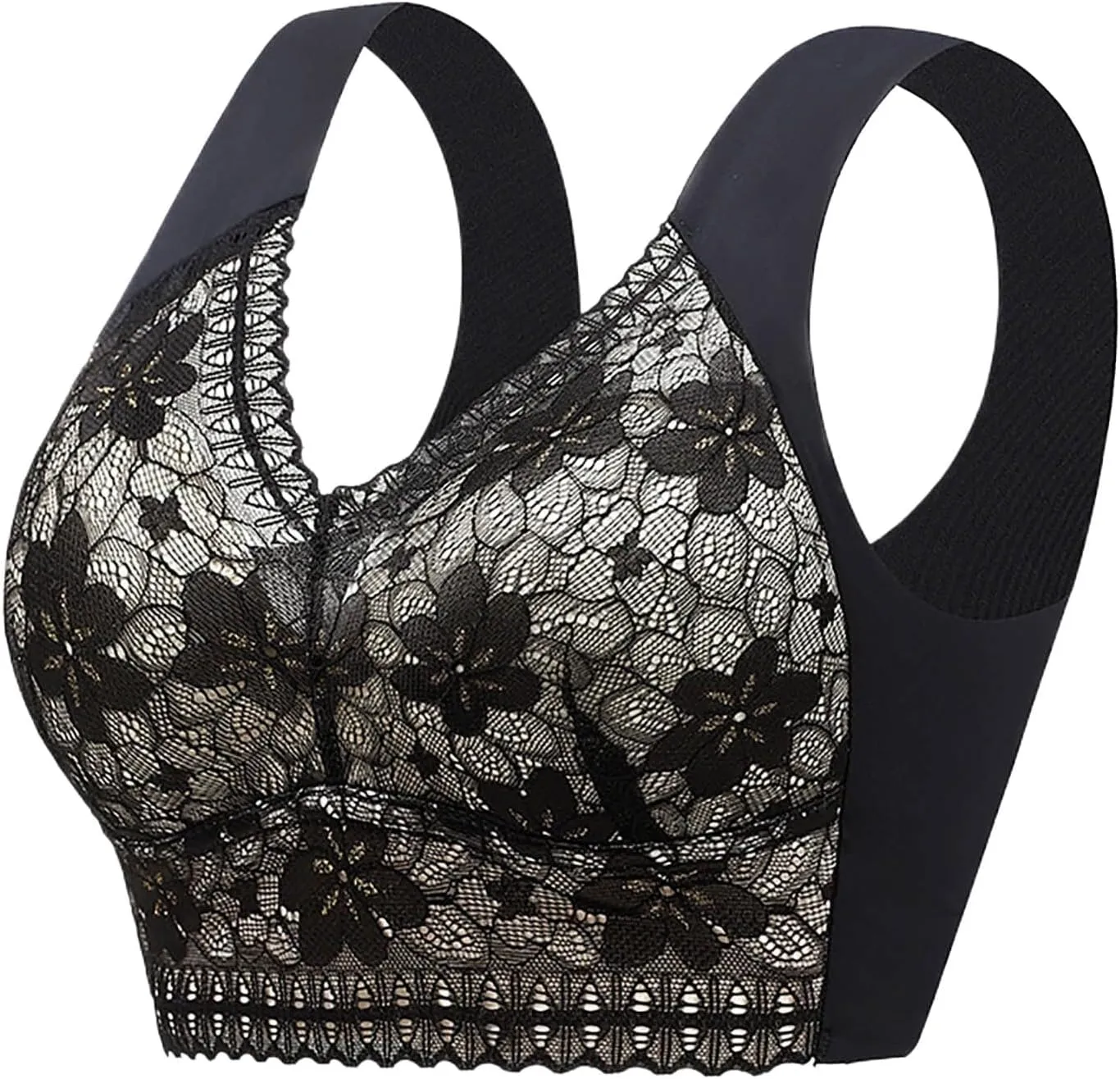 Lysine Charm Bras, Bra - Seamless Sexy Push up Wireless Bra Comfort Full Coverage Bra Everyday Bra