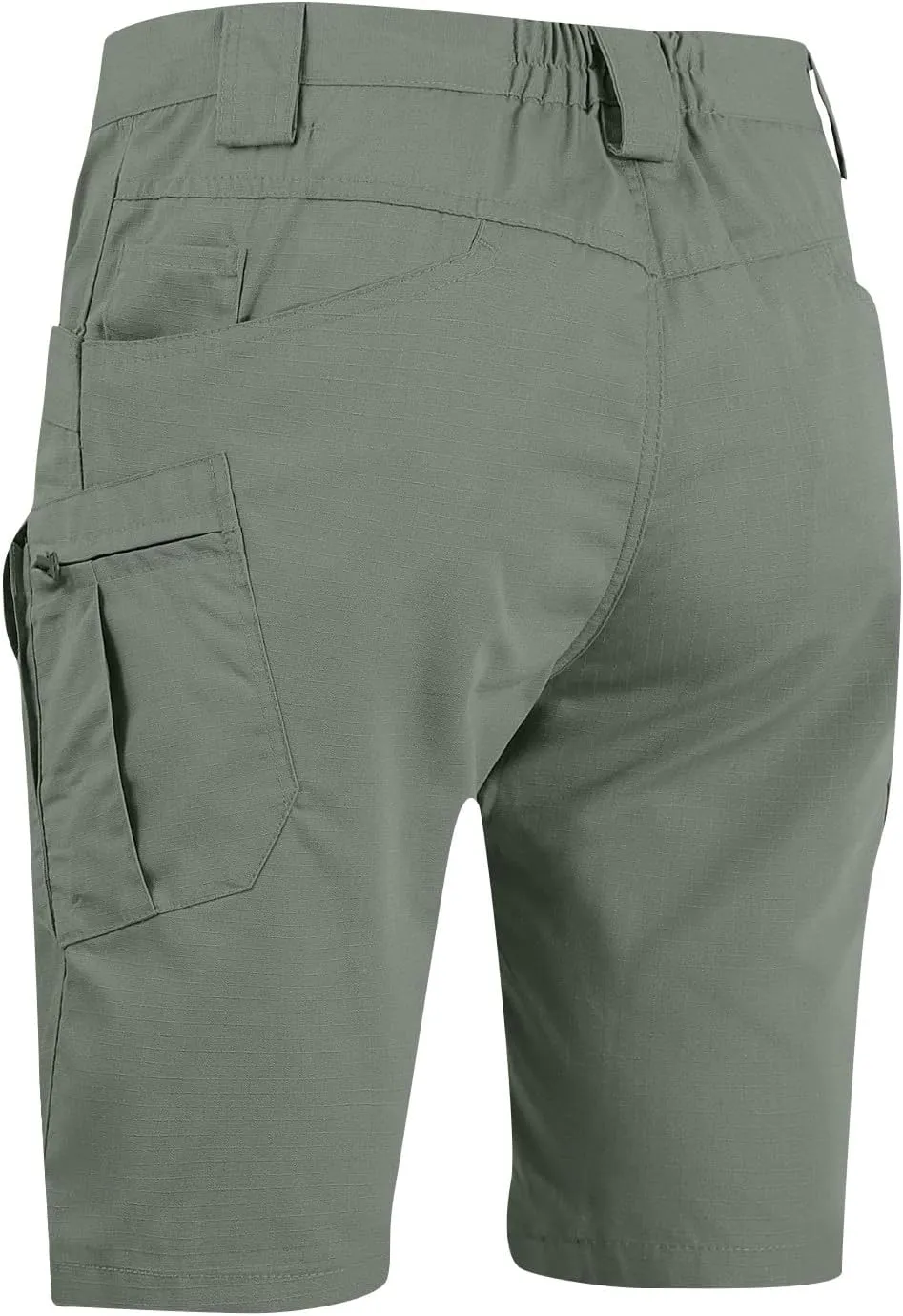 Men's Athletic Hiking Classic Cargo Stretch Short Lightweight Outdoor Sweat Shorts Golf Shorts with Zipper Pockets
