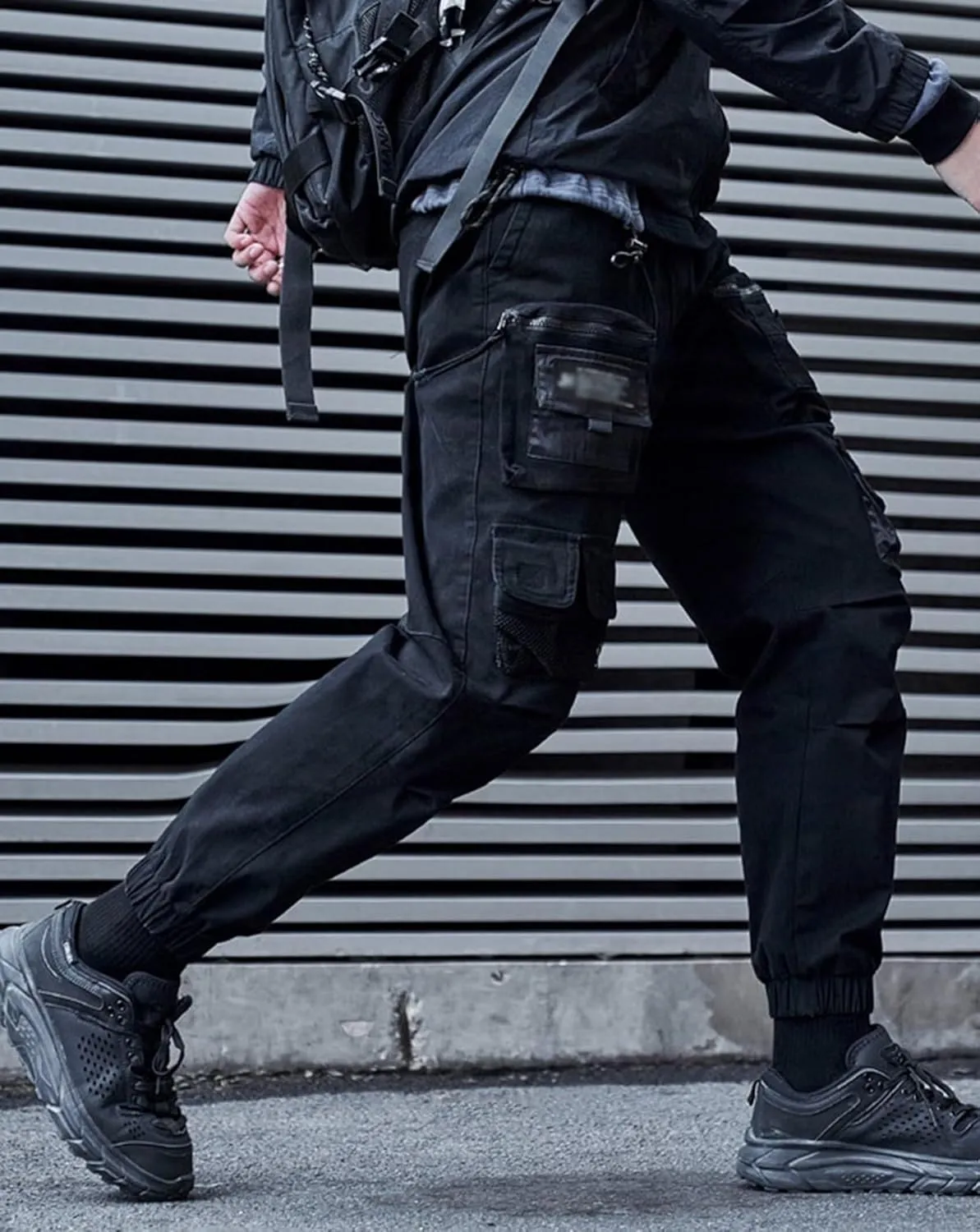 Mens Combat Work Trousers Cargo Pants Multi Pockets Joggers Pants Streetwear Camping Hiking Trousers