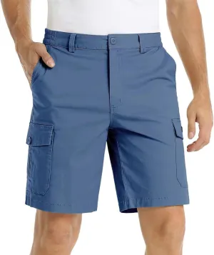 Men's Hiking Cargo Shorts Quick-Dry Outdoor Athletic Short Travel Fishing Golf Tactical Short for Men with Pocket