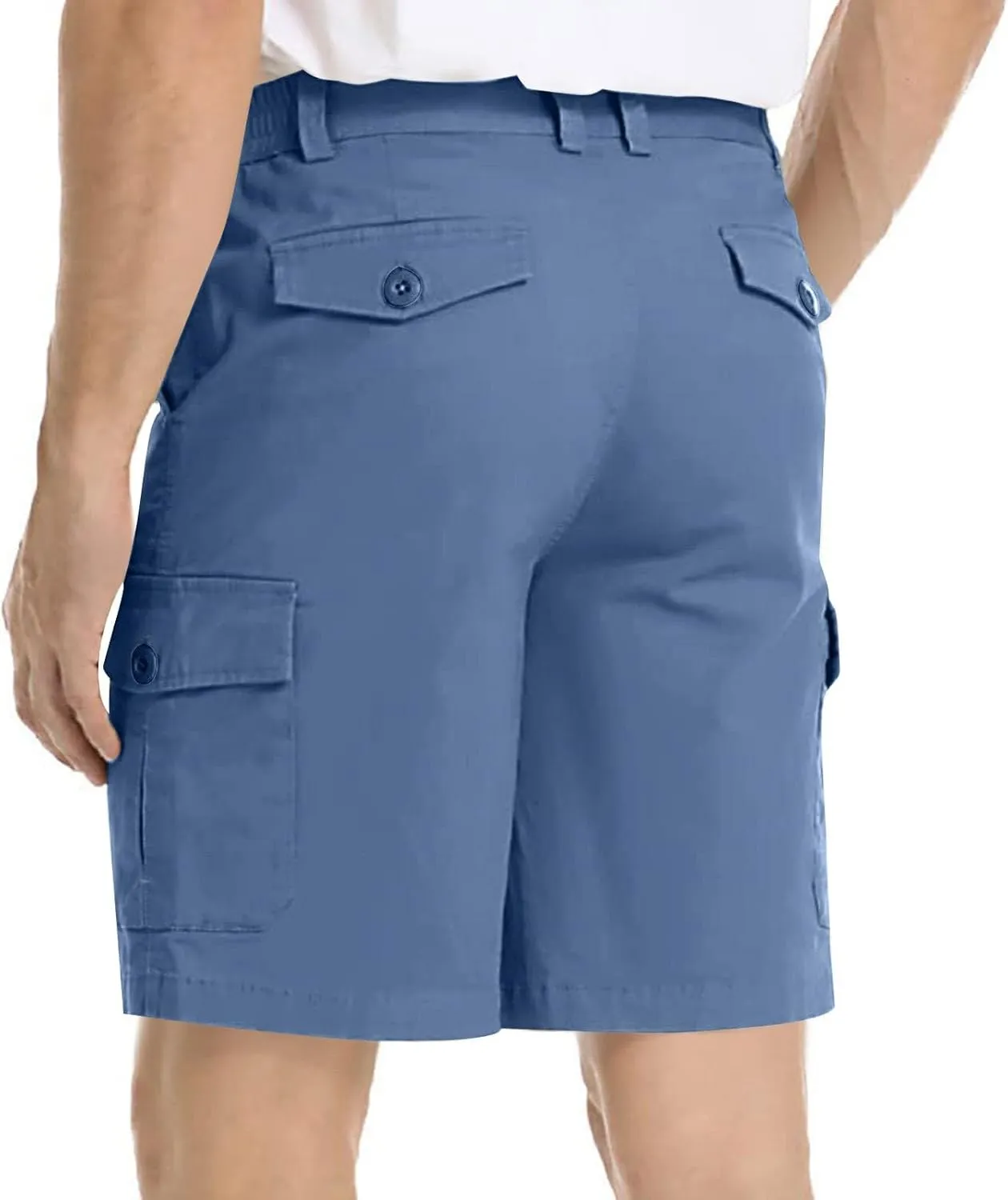 Men's Hiking Cargo Shorts Quick-Dry Outdoor Athletic Short Travel Fishing Golf Tactical Short for Men with Pocket