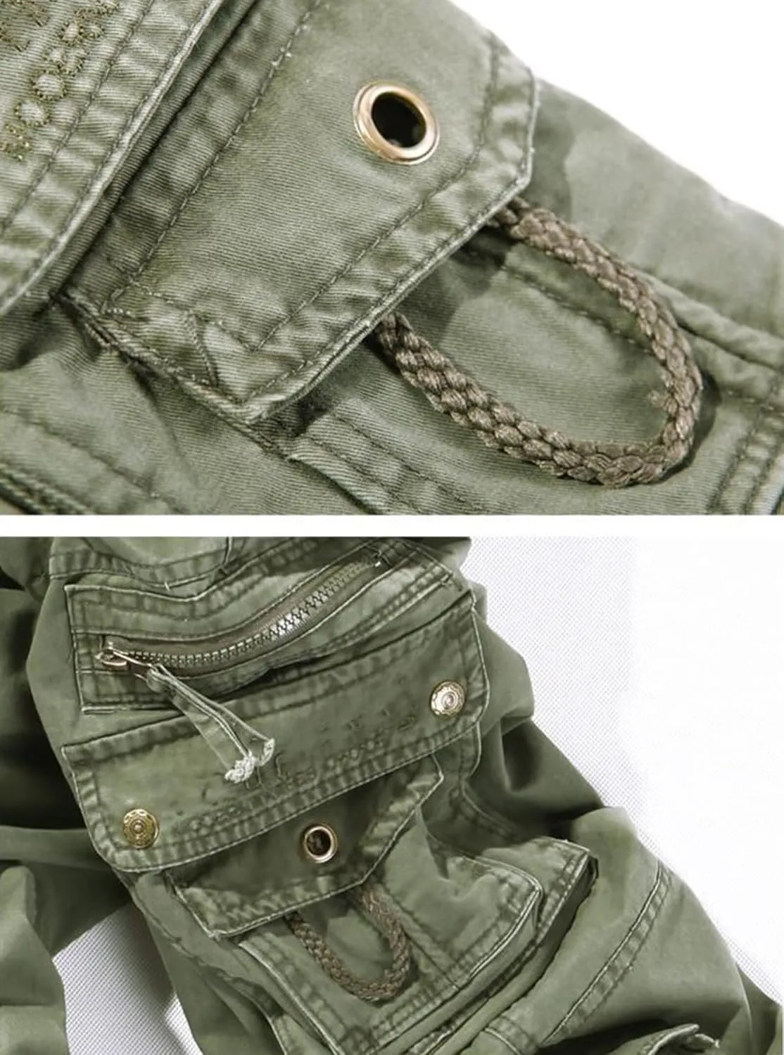 Mens Work Trousers Cargo Pants Multi Pockets Outdoor Camping Hiking Trousers