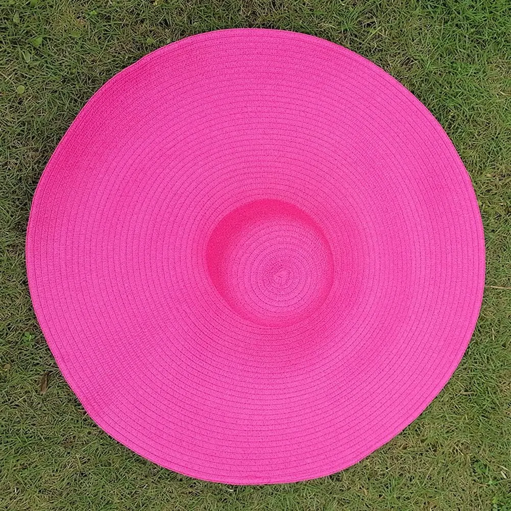 Oversized Beach Sun Hat for Women Foldable Large Wide Brim Hats Packable Roll up Floppy Cap Summer UV Protection Hat