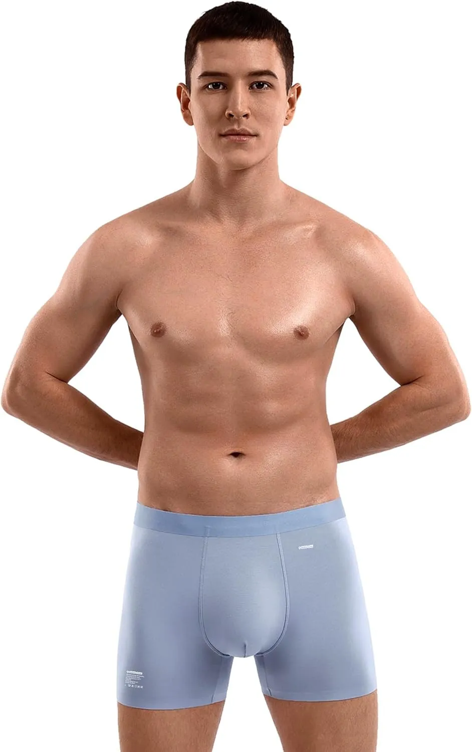 Premium Men's Naked Feeling Air Micro Modal Boxer Briefs - Softer Than Cotton-Athleisure Mens Underwear Trunks