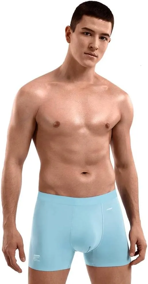 Premium Men's Naked Feeling Air Micro Modal Boxer Briefs - Softer Than Cotton-Athleisure Mens Underwear Trunks
