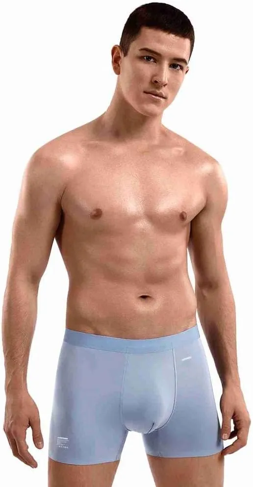 Premium Men's Naked Feeling Air Micro Modal Boxer Briefs - Softer Than Cotton-Athleisure Mens Underwear Trunks