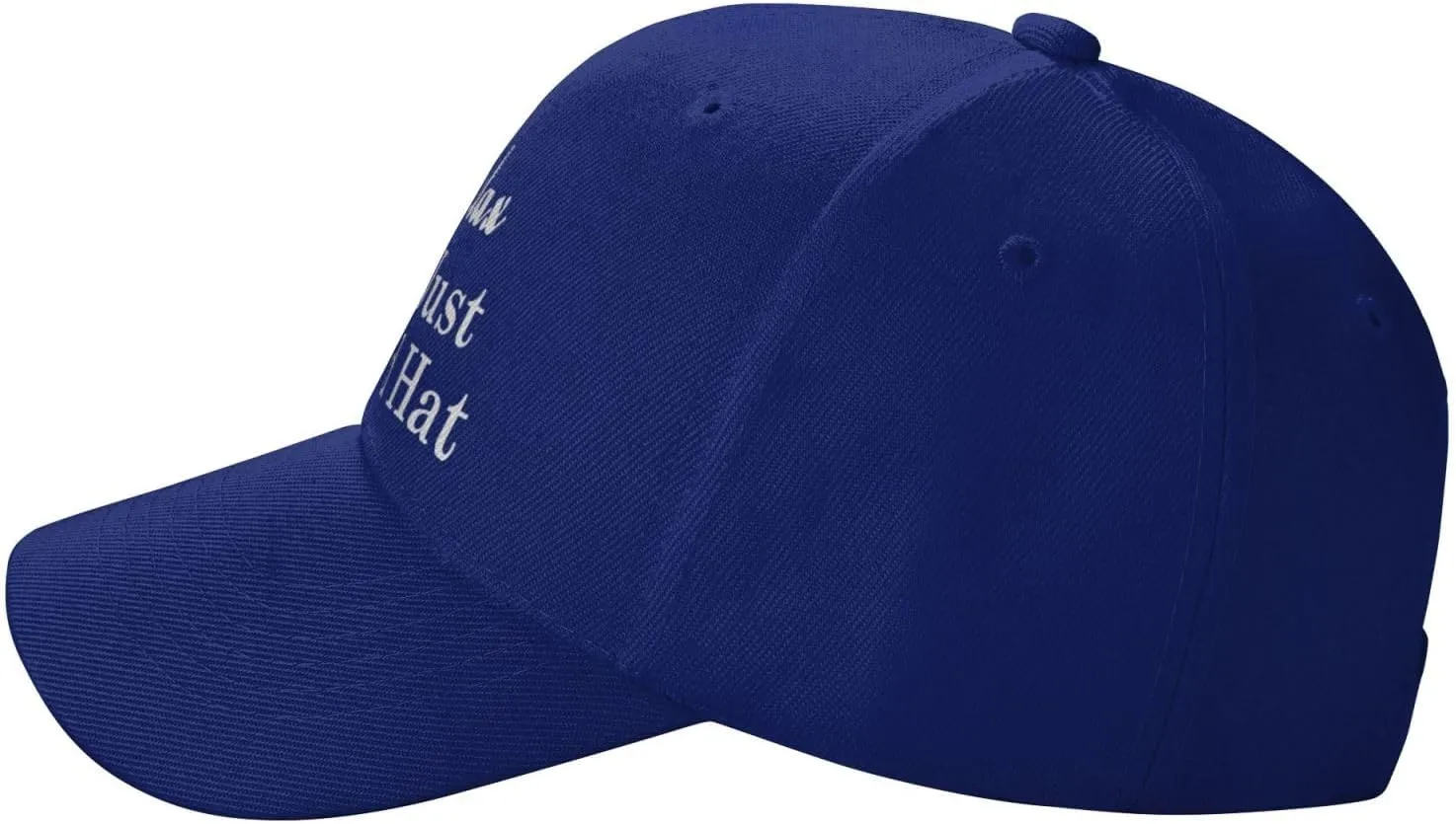 Relax It's Just A Red Hat Curved Brim Baseball Caps Unisex Trucker Hat