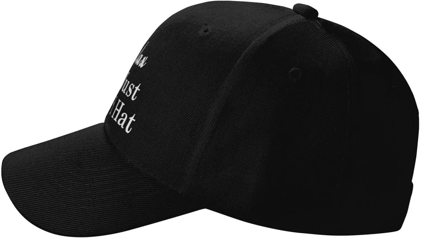 Relax It's Just A Red Hat Curved Brim Baseball Caps Unisex Trucker Hat