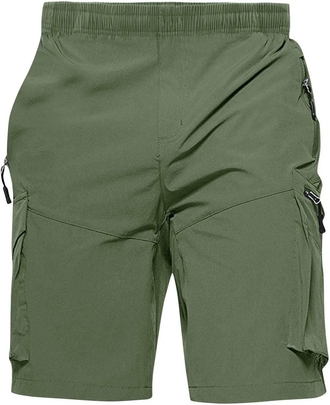 RTRDE Men's Shorts Casual Hiking Cargo Shorts Work Casual Summer Lightweight Bermuda Shorts with Pockets Golf, M-4XL