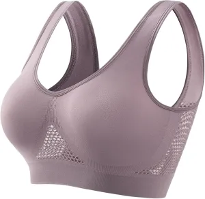 Sports Bras for Women Breathable Cool Liftup Air Bra Plus Size Comfortable Sport Bras Full Coverage High Impact Bra