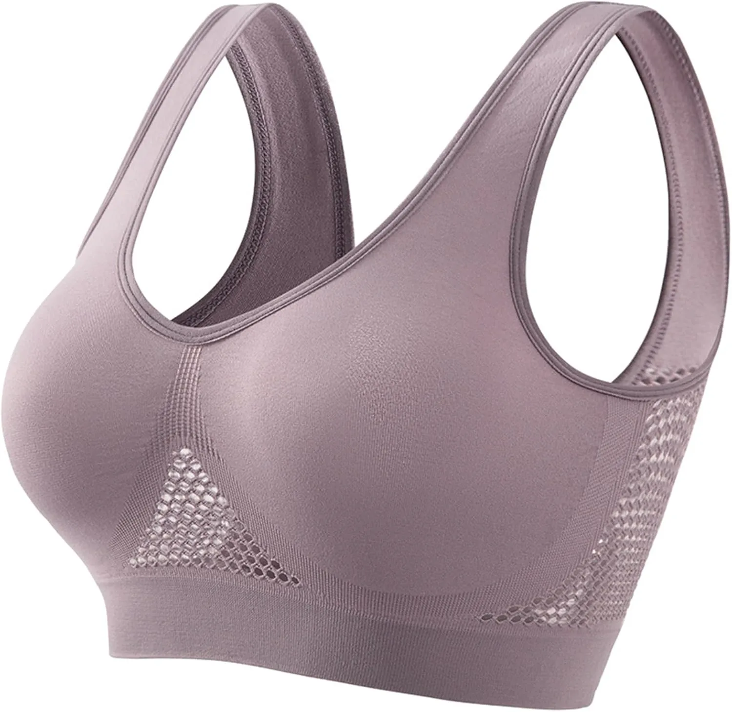 Sports Bras for Women Breathable Cool Liftup Air Bra Plus Size Comfortable Sport Bras Full Coverage High Impact Bra