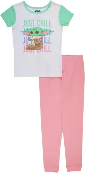 Star Wars Boys' 2-Piece Snug-fit Cotton Pajamas Set