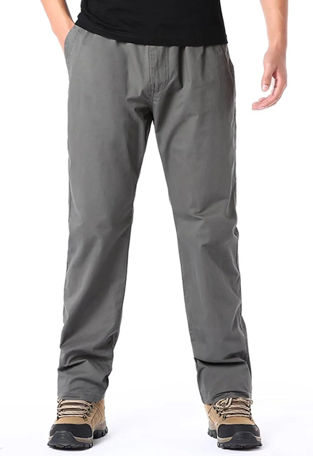 Tactical Trousers Men's Outdoor Hiking Walking Trousers Cargo Pants with Multi Pockets Work Trousers
