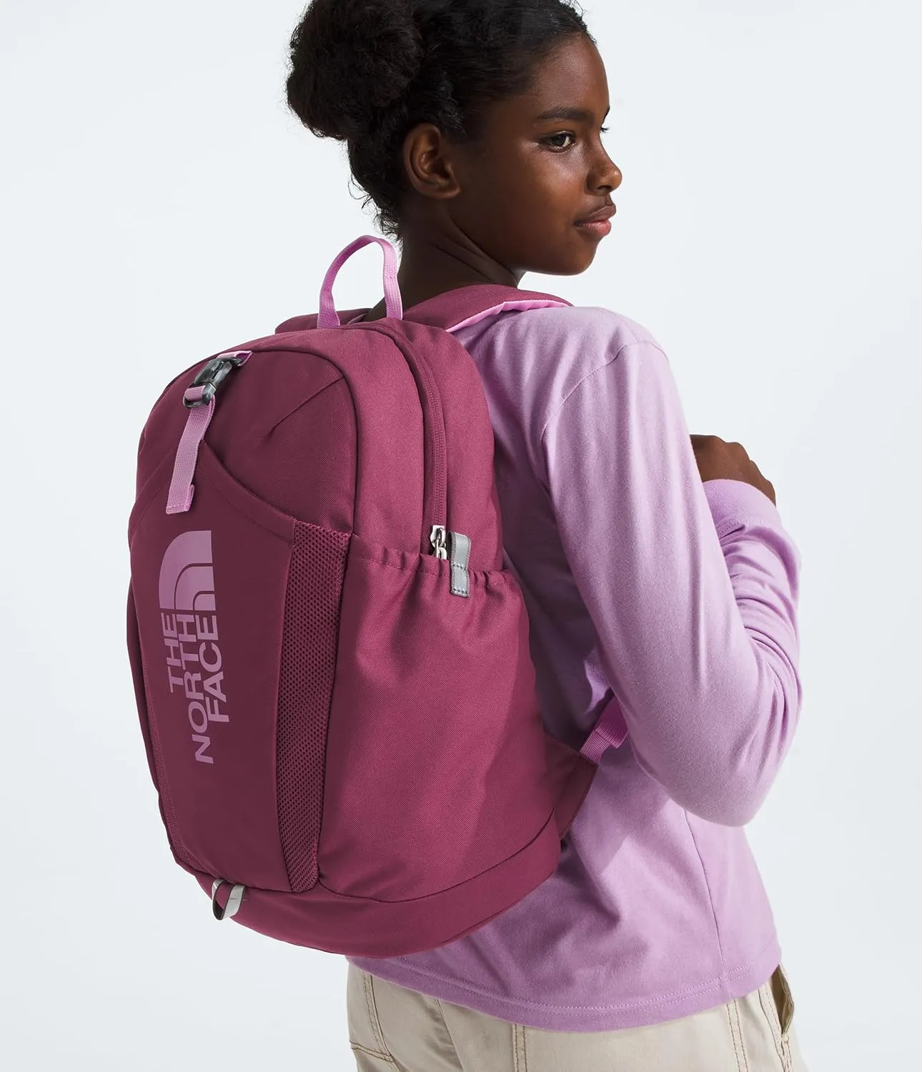 THE NORTH FACE Teen Mini Recon Backpack, Cyber Berry/Cyber Pink, One Size