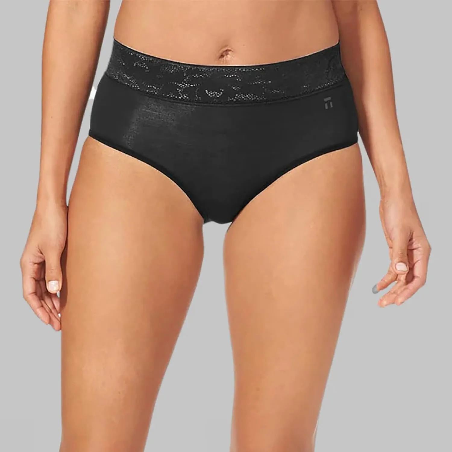 Tommy John Women's Second Skin High Rise Briefs  Soft, Stretchy, Breathable, Full Coverage High-Waisted Underwear