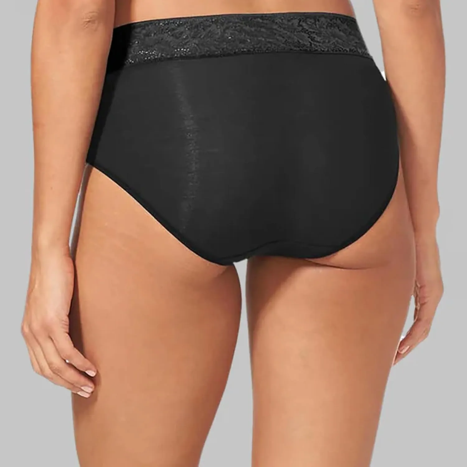 Tommy John Women's Second Skin High Rise Briefs  Soft, Stretchy, Breathable, Full Coverage High-Waisted Underwear