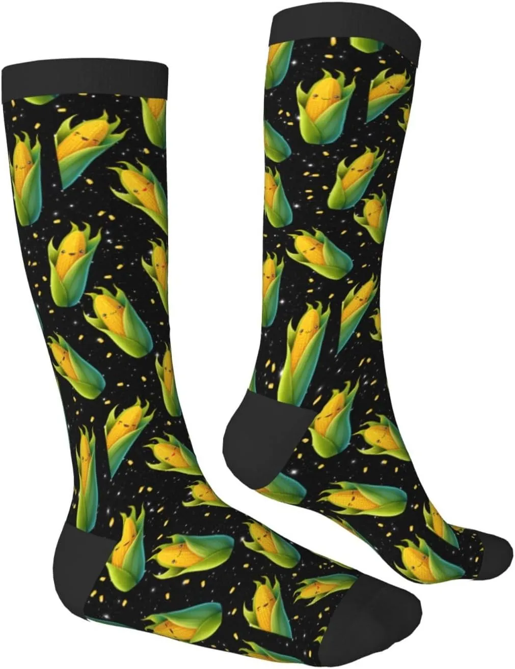 Unisex Novelty Socks for Women Men Teens Soft Knee High Crew Socks Party Daily Wear Dress Sock