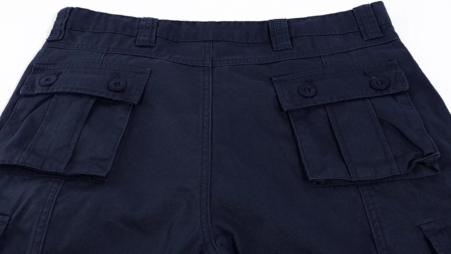 utcoco Mens Loose Multi-Pockets Cotton Twill Cargo Military Pants Outdoor Work Trousers