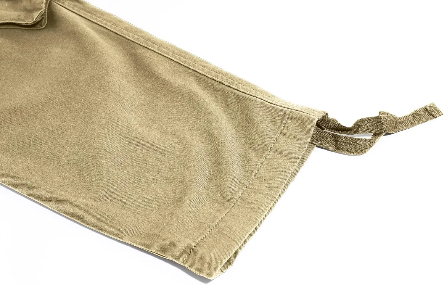 utcoco Mens Loose Multi-Pockets Cotton Twill Cargo Military Pants Outdoor Work Trousers